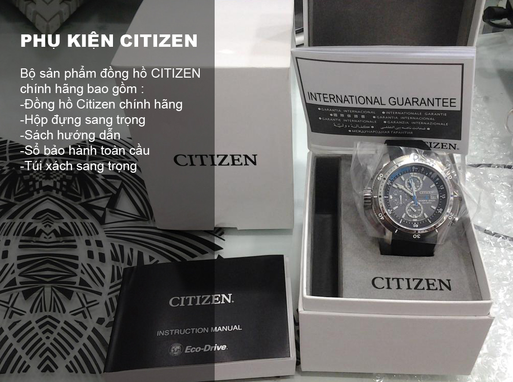 www.bunshop.vn| Đồng hồ Citizen năng lượng ánh sáng AT0495-51L dành cho nam