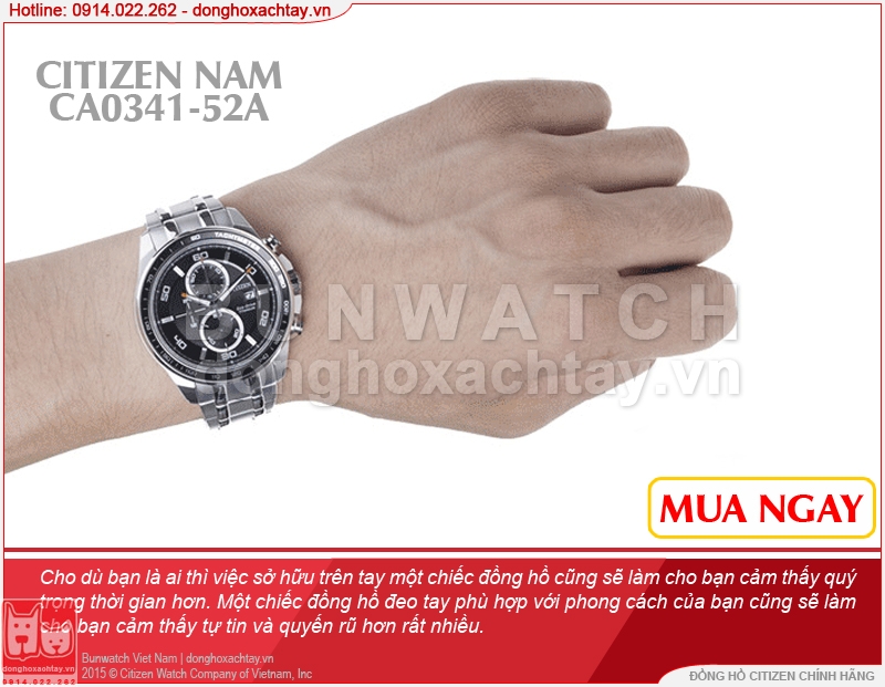 donghoxachtay.vn|đồng hồ citizen chính hãng ca0341-52a