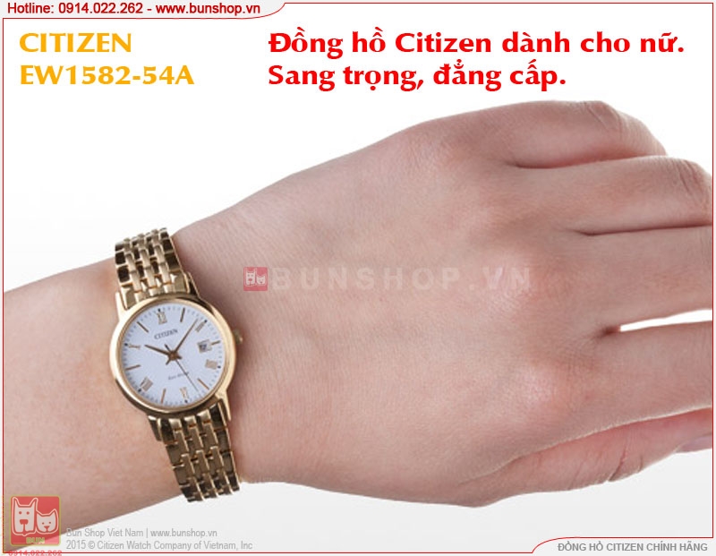 bunshop.vn|đồng hồ nữ ew1582-54a