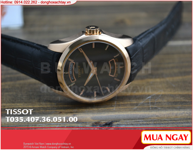 đồng hồ tissot t035.407.36.051.00 giá rẻ đà nẵng