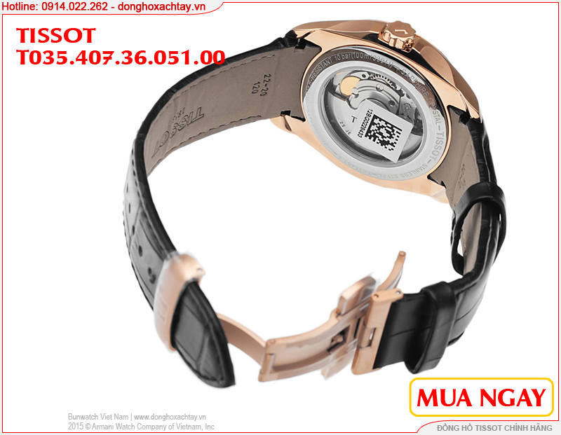 đồng hồ tissot t035.407.36.051.00 giá rẻ