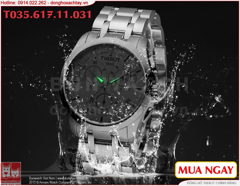donghoxachtay.vn|đồng hồ tissot t035.617.11.051.00 chính hãng
