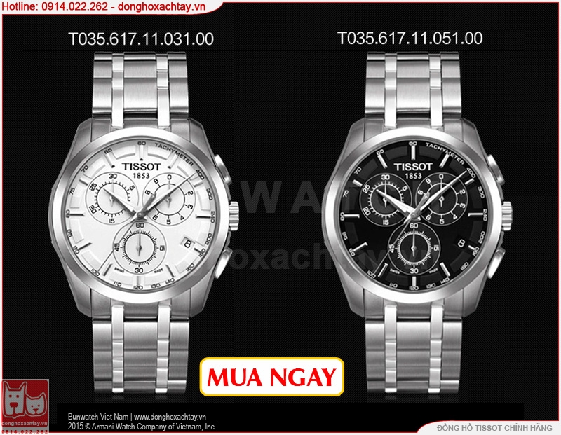 donghoxachtay.vn|đồng hồ tissot t035.617.11.051.00