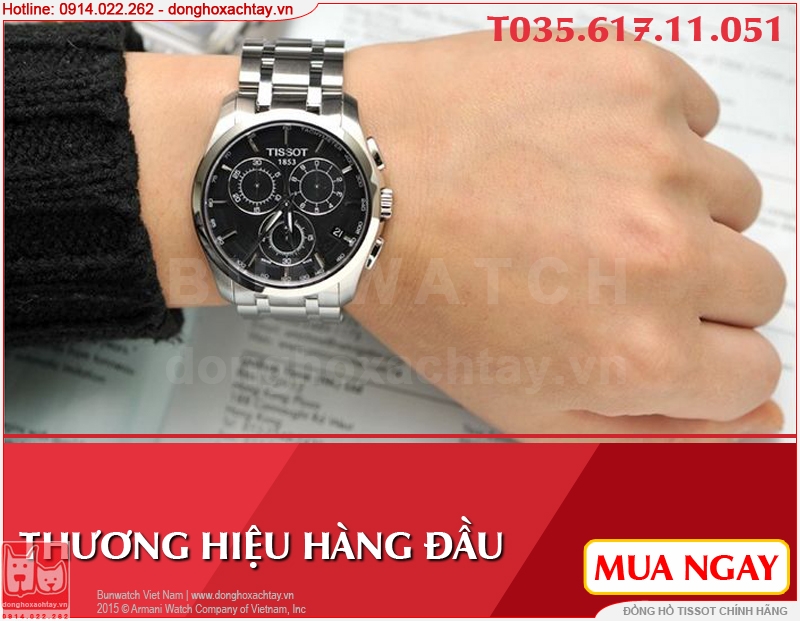 donghoxachtay.vn|đồng hồ tissot t035.617.11.051.00