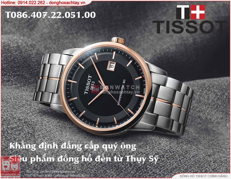donghoxachtay.vn|tissot nam t086.407.22.051.00
