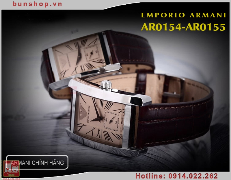 bunshop.vn|đồng hồ armani ar0154 ar0155 chính hãng