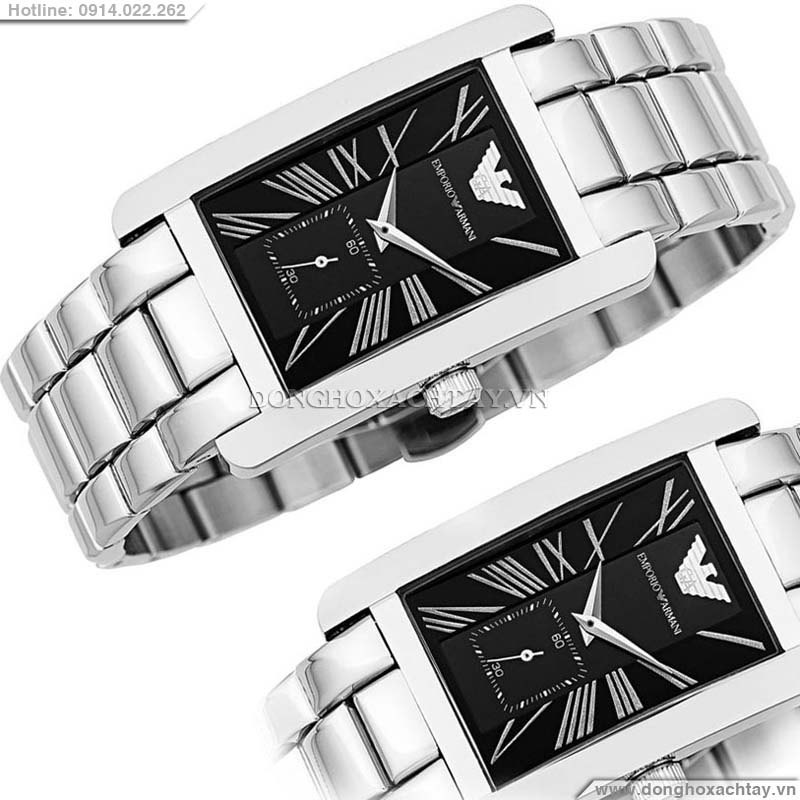 đồng hồ đôi armani chính hãng ar0156 ar0157