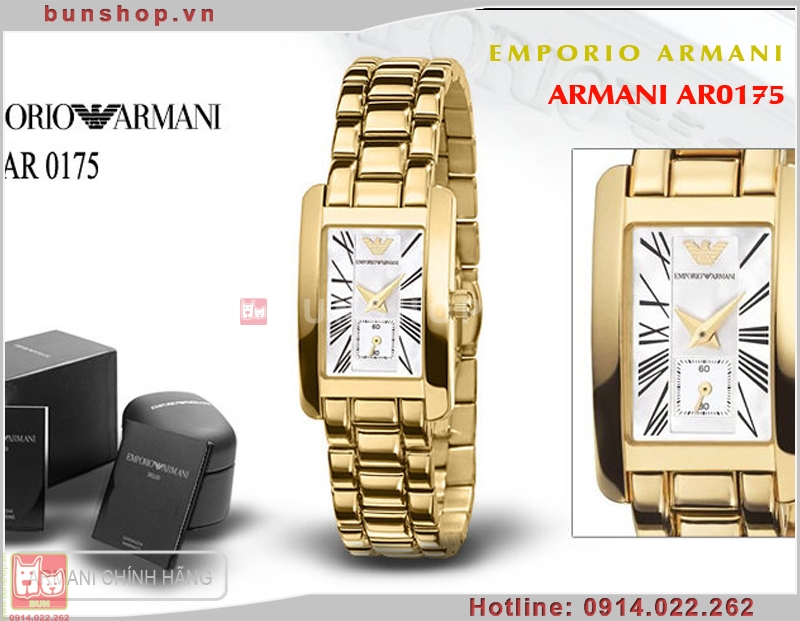 bunshop.vn|đồng hồ armani ar0175 chính hãng