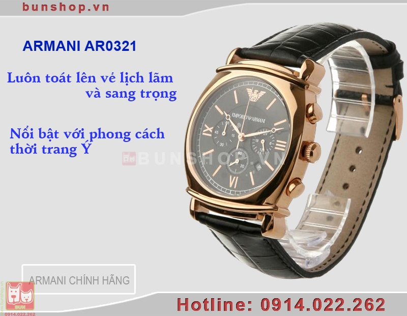 bunshop.vn|đồng hồ armani ar0321 tại hcm