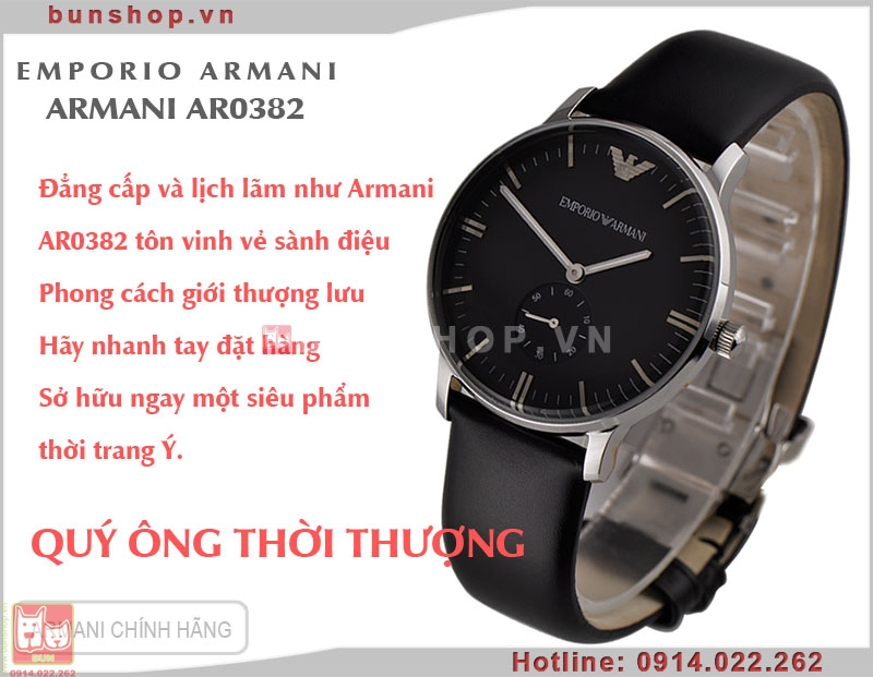 bunshop.vn|đồng hồ armani ar0382 chính hãng