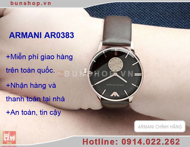 bunshop.vn|đồng hồ armani ar0383 chính hãng