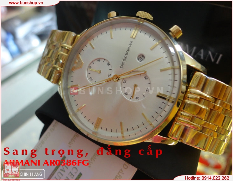 bunshop.vn|đồng hồ nam armani ar0386fg