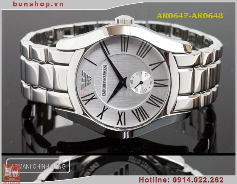 bunshop.vn|đồng hồ đôi armani ar0647 ar0648