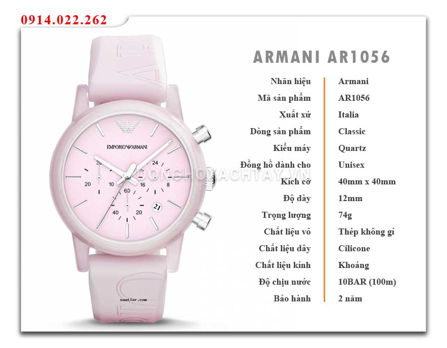 đồng hồ armani ar1056