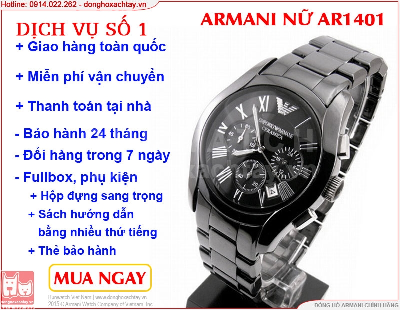 donghoxachtay.vn|đồng hồ đá armani ar1401
