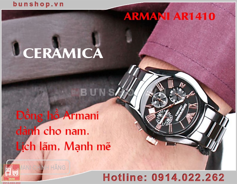 bunshop.vn|đồng hồ armani ar1410 hà nội