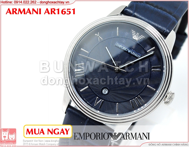donghoxachtay.vn|đồng hồ armani ar1651