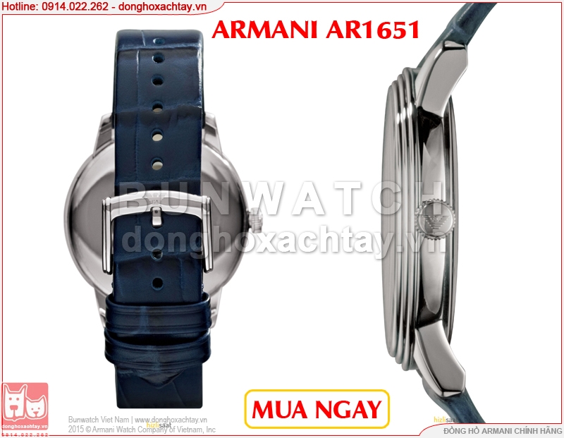 donghoxachtay.vn|đồng hồ armani chính hãng ar1651