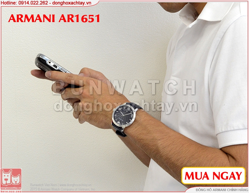 donghoxachtay.vn|đồng hồ armani nam ar1651