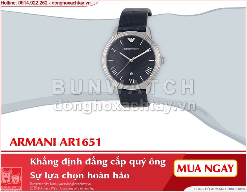 donghoxachtay.vn|đồng hồ nam armani ar1651