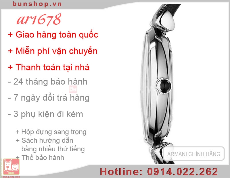 bunshop.vn|đồng hồ nữ armani ar1678