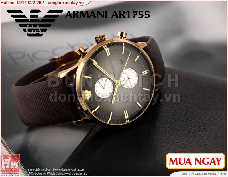 donghoxachtay.vn|đồng hồ armani nam ar1755