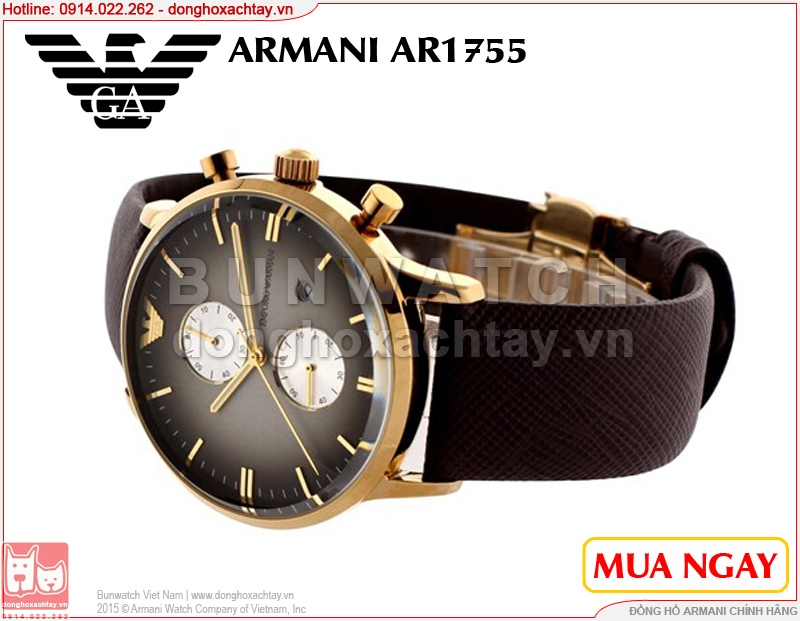 donghoxachtay.vn|đồng hồ nam armani ar1755