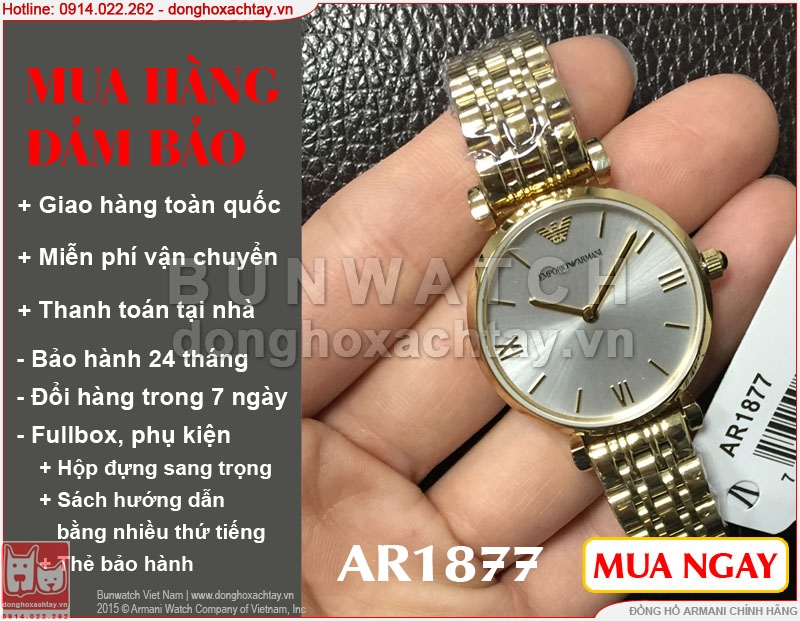 donghoxachtay.vn|đồng hồ armani ar1877 chính hãng