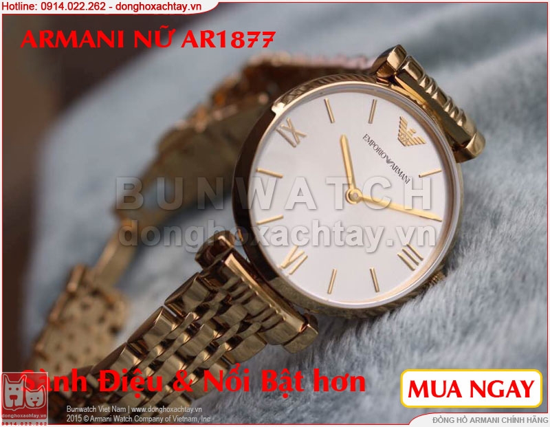 donghoxachtay.vn|đồng hồ armani nữ ar1877