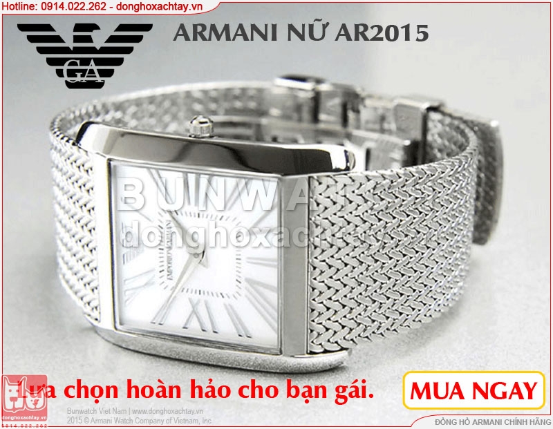 donghoxachtay.vn|đồng hồ armani nữ ar2015