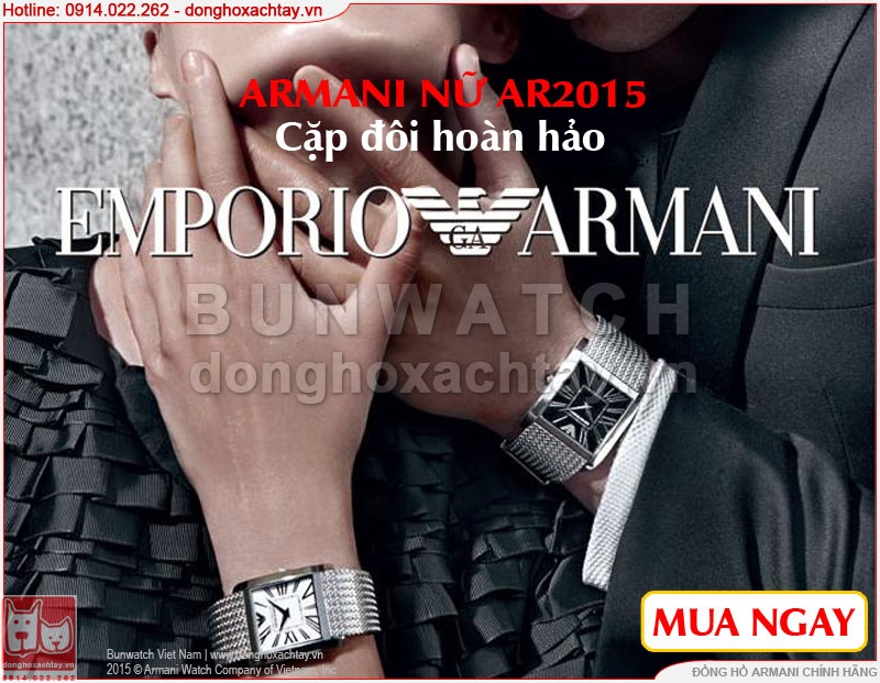 donghoxachtay.vn|đồng hồ đôi armani ar2015