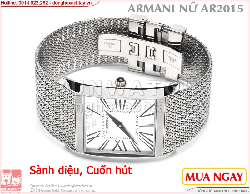 donghoxachtay.vn|đồng hồ nữ armani ar2015 chính hãng
