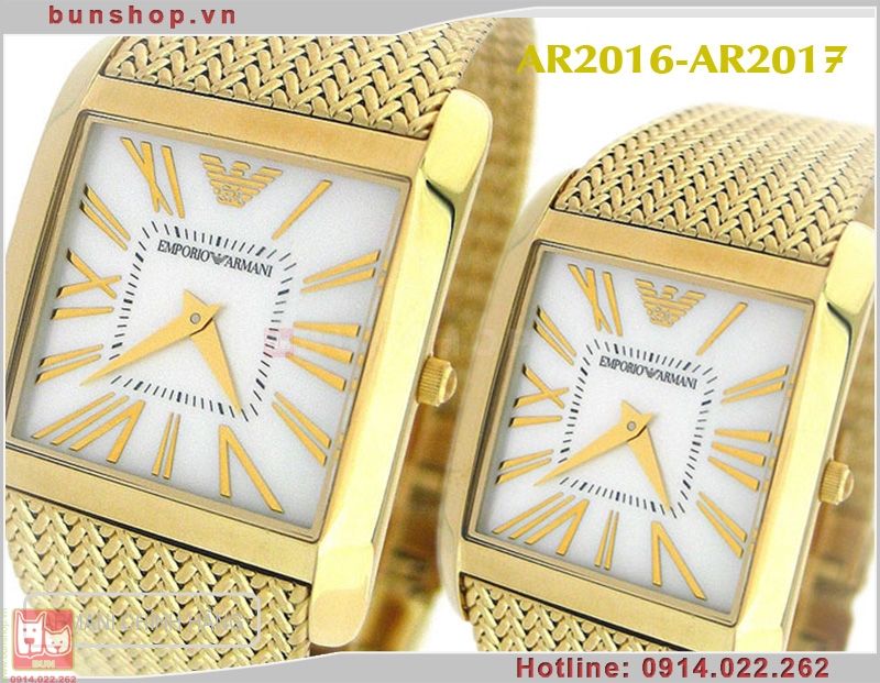 bunshop.vn|đồng hồ đôi armani ar2016 ar2017 chính hãng
