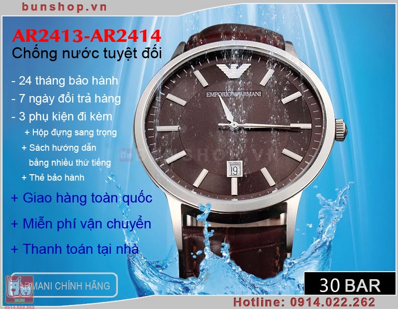 bunshop.vn|armani nam ar2413