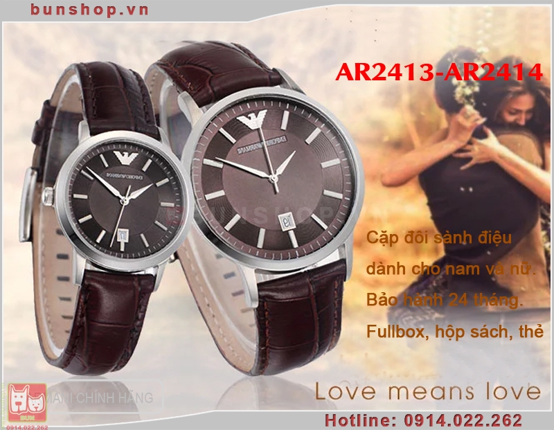 bunshop.vn|đồng hồ đôi ar2413-ar2414 chính hãng