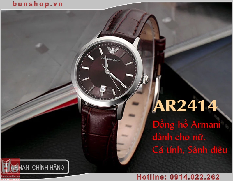 donghoxachtay.vn|đồng hồ armani ar2414 chính hãng