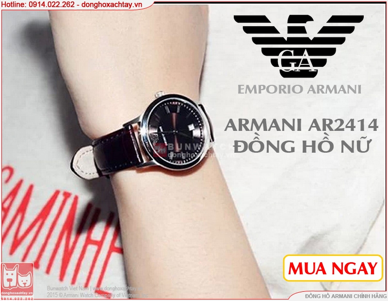 donghoxachtay.vn|đồng hồ armani nữ ar2414