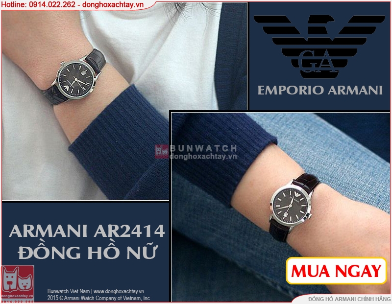 donghoxachtay.vn|đồng hồ nữ armani ar2414