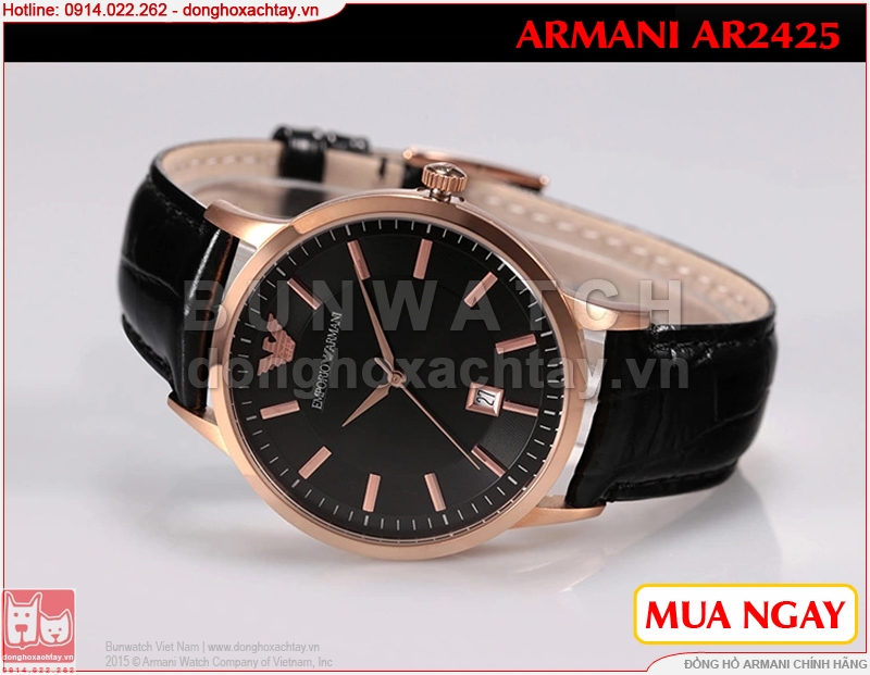 donghoxachtay.vn|đồng hồ armani ar2425 chính hãng