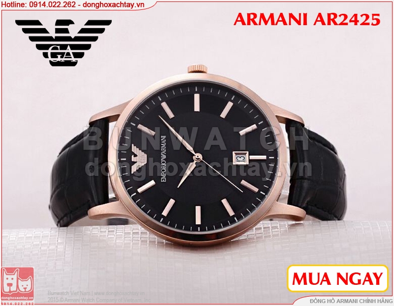 donghoxachtay.vn|đồng hồ armani nam ar2425
