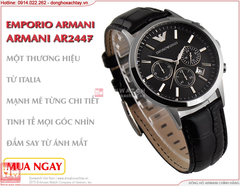 donghoxachtay.vn|armani nam ar2447 chính hãng