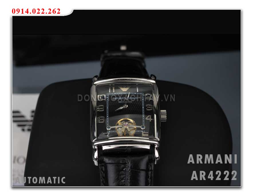 đồng hồ cơ armani ar4222