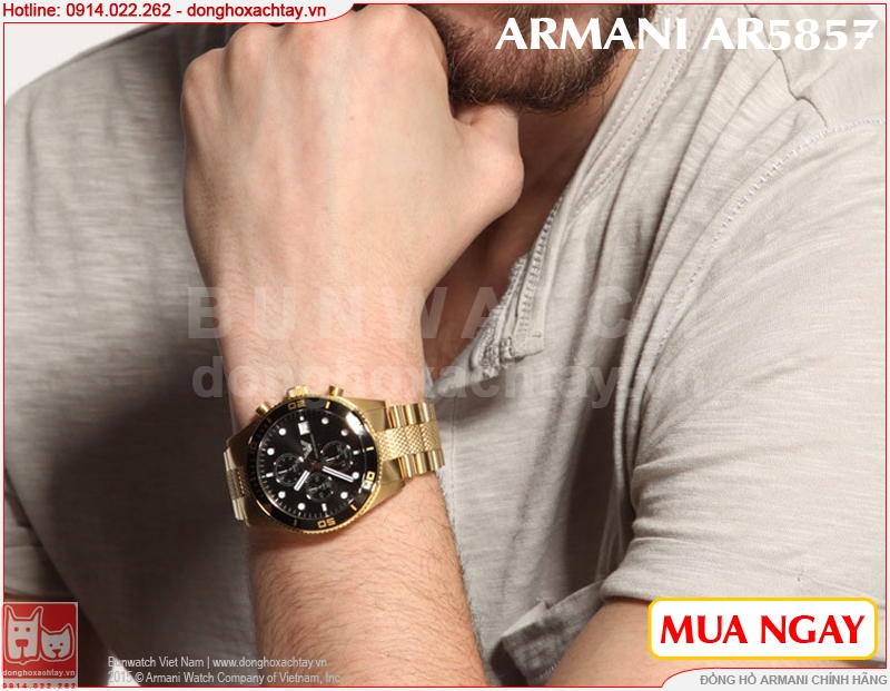 donghoxachtay.vn|đồng hồ armani ar5857 chính hãng