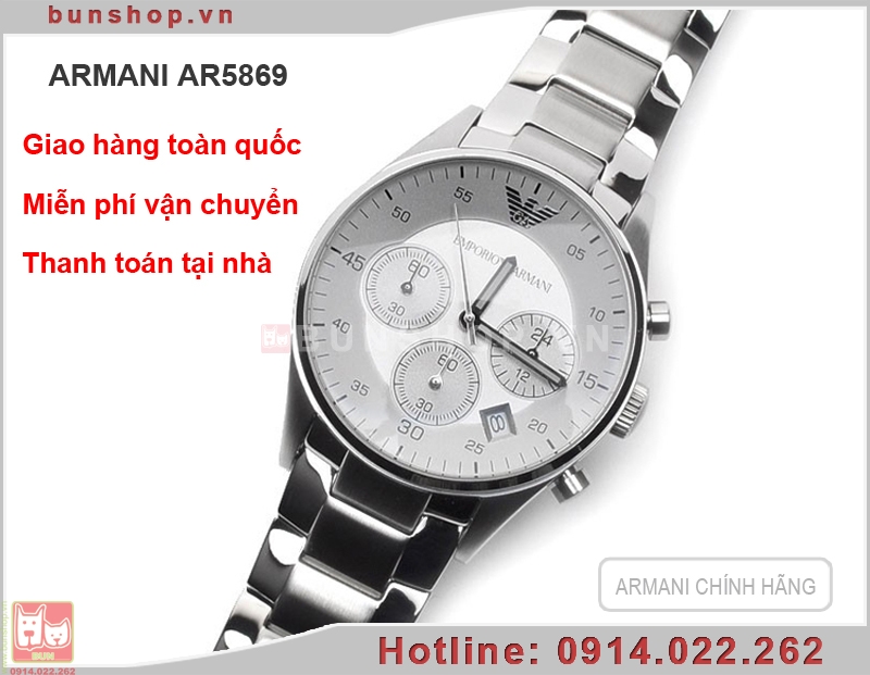 bunshop.vn|đồng hồ nam armani ar5869 giá rẻ