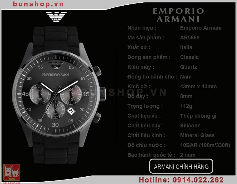 bunshop.vn|armani ar5889 chính hãng