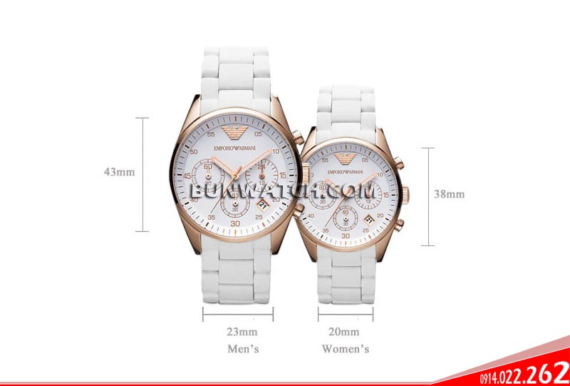 Đồng hồ cặp đôi Armani AR5919-AR5920