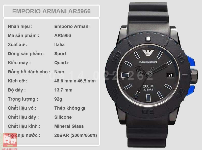 bunshop.vn|armani nam ar5966
