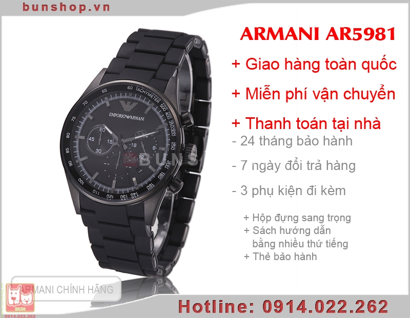 bunshop.vn|đồng hồ nam armani ar5981