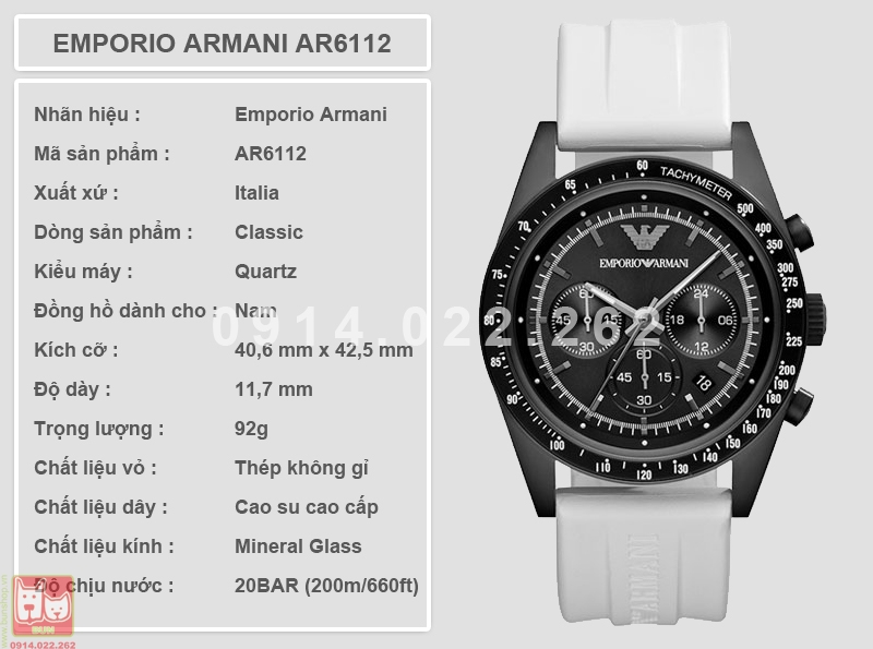 bunshop.vn|armani nam ar6112