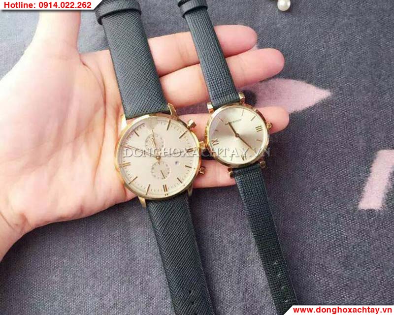 Đồng hồ đôi Armani AR1722-AR1726 chính hãng